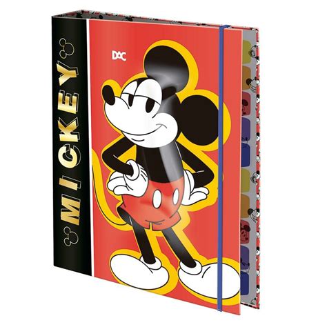 Caderno Argolado Colegial Mickey Dac Armarinhos Patetas Ltda