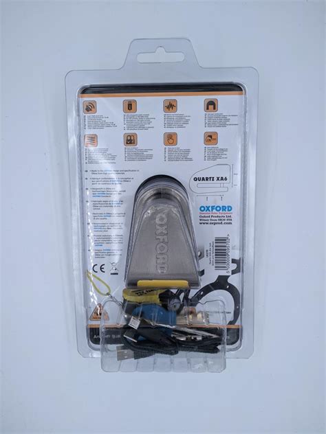 Oxford Quartz XA6 Acid Proof High Security Alarm Disc Lock