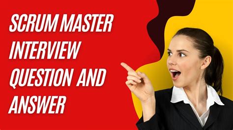 Scrum Master Interview Question And Answer Who Is Responsible For Removing Impediments In