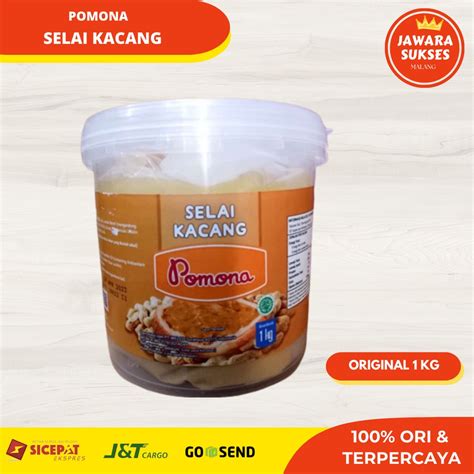 Jual Pomona Selai Kacang 1kg Peanut Cream Shopee Indonesia