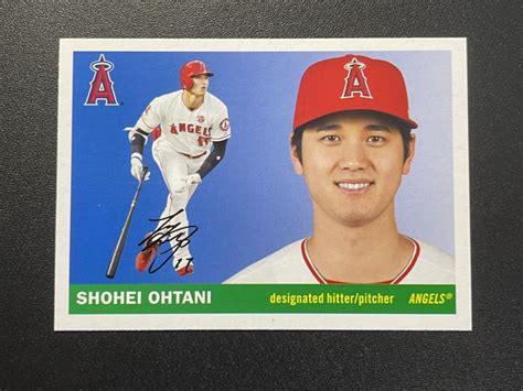 Yahooオークション 大谷翔平 2020 Topps Archives Base プリントサ