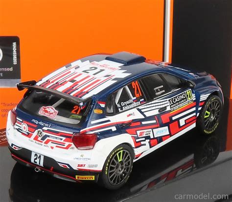 IXO MODELS RAM793LQ Scale 1 43 VOLKSWAGEN POLO GTi R5 N 21 RALLY