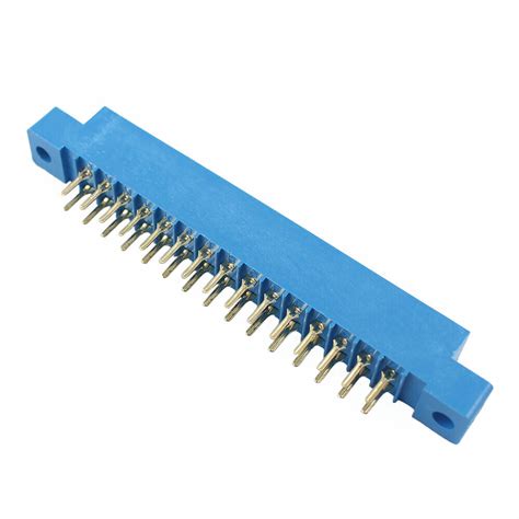 Pcs Mm Pitch X Pin Pcb Slot Solder Card Socket Edge