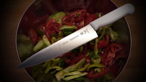 Tramontina Professional 8 Inch Knife Vs Vegetables Youtube