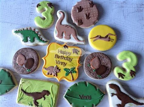 NatSweets NatSweets S Photos Cookies Theme Fancy Cookies Dinosaur