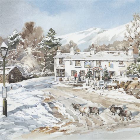 New Year Britannia Inn Elterwater Cook House Gallery Lake