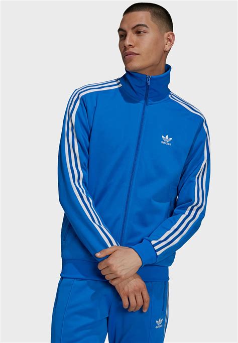 Buy Adidas Originals Blue Beckenbauer Primeblue Track Jacket For Men In