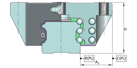 Six Row Linear Recirculating Ball Bearing And Guideway Assemblies