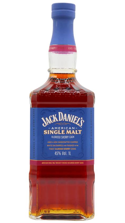 Jack Daniel S American Single Malt Sherry Cask 1 Litre Whiskey