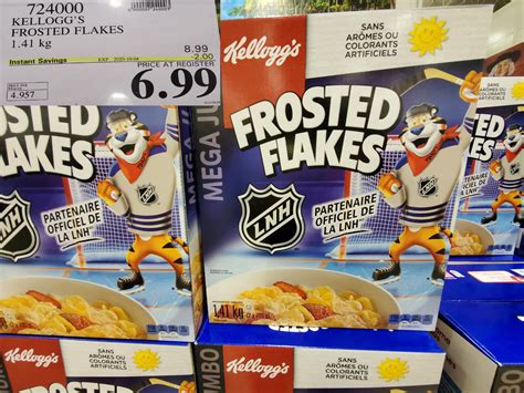 724000 Kellogg S Frosted Flakes 1 41 Kg 2 00 Instant Savings Expires On 2020 10 04 6 99 Costco