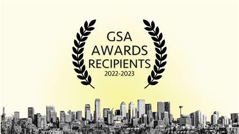 The Gsa Honouring Award Recipients For The 2022 23 Academic Year