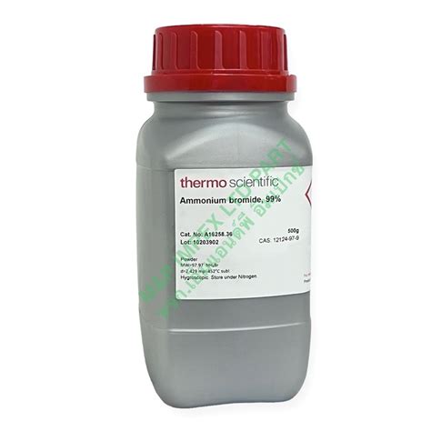 Alfa Aesar™ Ammonium Bromide 99 Ar 500 กรัม Pre Order Mandp Impex