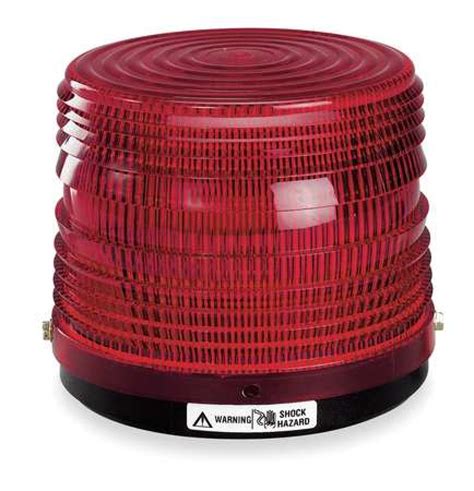 Federal Signal St R Strobe Light Red Flash Tube Vdc Walmart