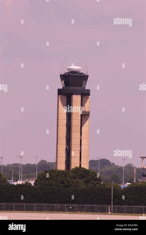 The Control Tower At Charlotte Douglas International Airport Charlotte