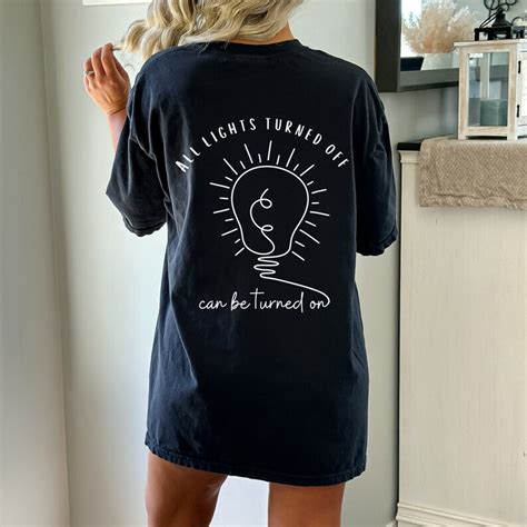 All Lights Turned Off Can Be Turned On Shirt Noah Kahan Tee Etsy