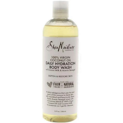 Shea Moisture 100 Virgin Coconut Oil Daily Hydration Body Wash 13 Oz Pack Of 2