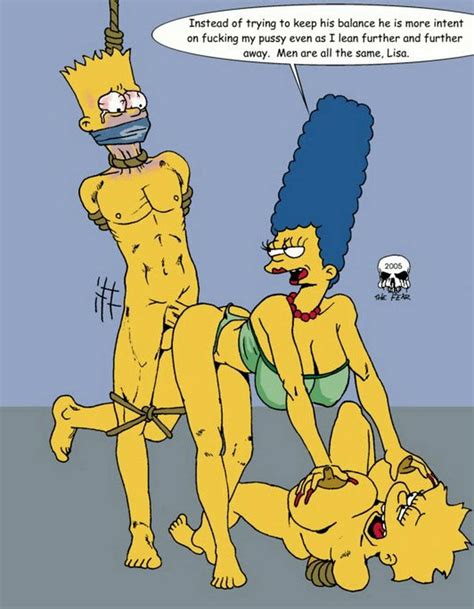 Bart Simpson And Lisa Simpson Bondage Femdom Tits