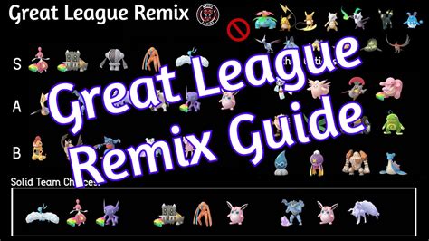 Great League Remix Season 7 Meta The Best Pokemon And Teams To Use In Go