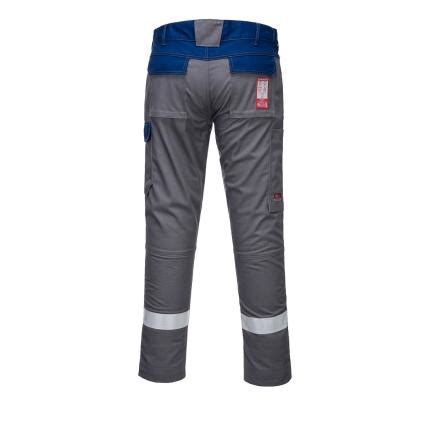 Portwest Bizflame Industry Two Tone Trousers Grey Order Uniform UK Ltd