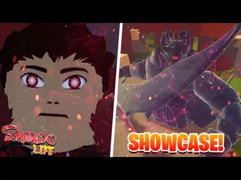 Showcase Do Novo Mangekyou Do Madara No Shindo Life Youtube