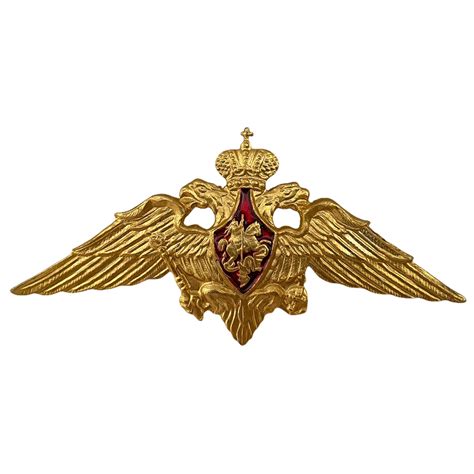 Russian Ussr Army Military Uniform Imperial Eagle Hat Cap Beret Metal