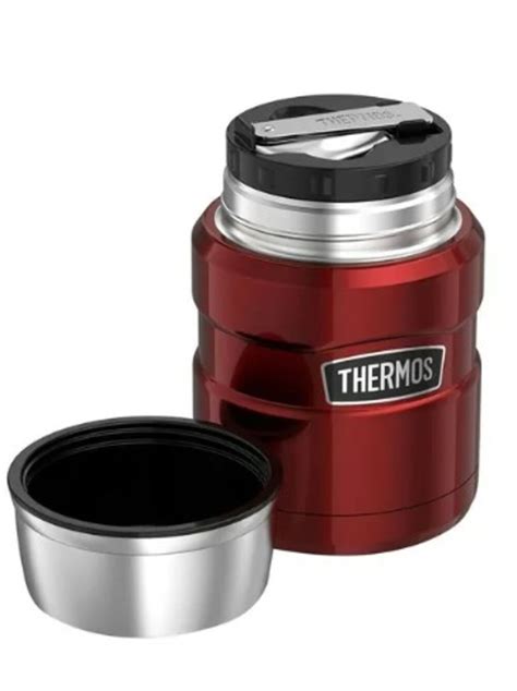 Ripley Termo De Thermos Comida King Ml Acero Inoxidable Rojo