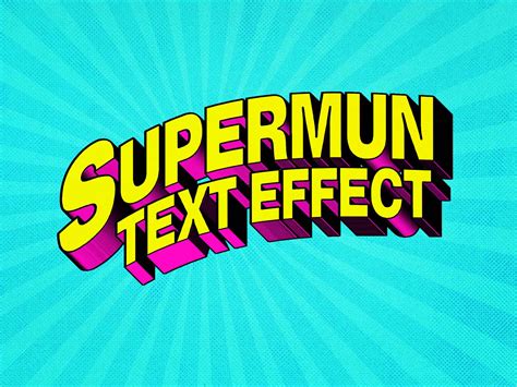 Free Superhero Comic Text Effect (PSD)