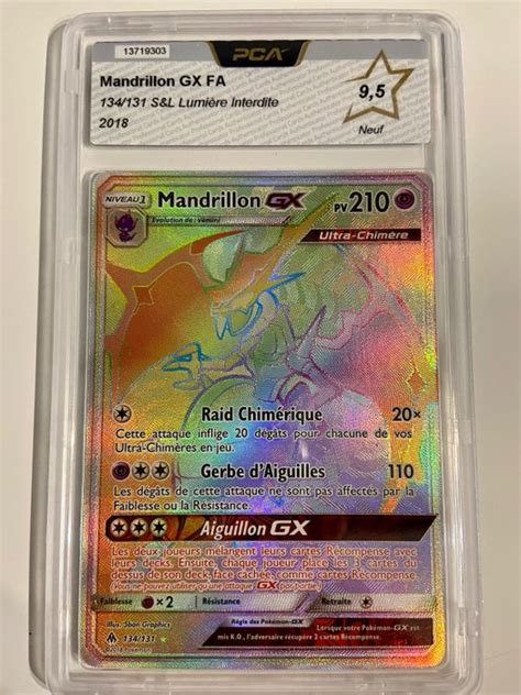 Pokémon Pokémon Carte à collectionner Mandrillon GX FA Catawiki