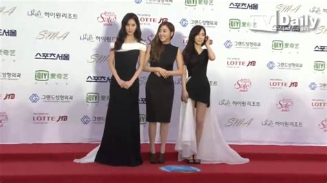 TD영상 150122 Girls Generation TTS Red Carpet The 24th Seoul Music