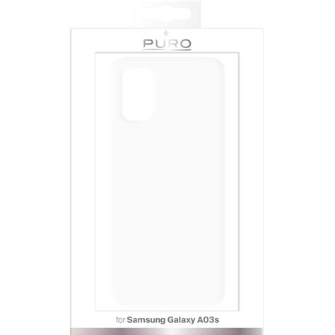 Köp Puro 0 3 Nude TPU Skal Galaxy A03s Transparent TheMobileStore se