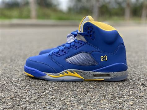 Air Jordan 5 JSP Laney Varsity Royal Varsity Maize For Sale The