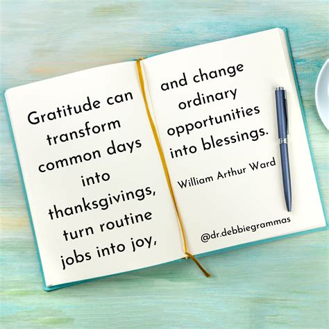 How Practicing Gratitude Can Change Your Life Debbie Grammas Phd