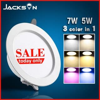 Cod Color Pin Light Led Recessed Downlight Tri Color Pinlight Round