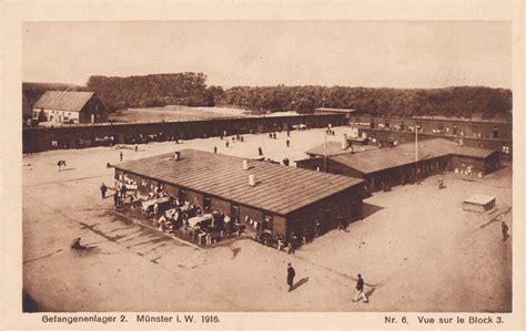 Le Camp De Prisonniers De M Nster Pendant La Grande Guerre Histoires