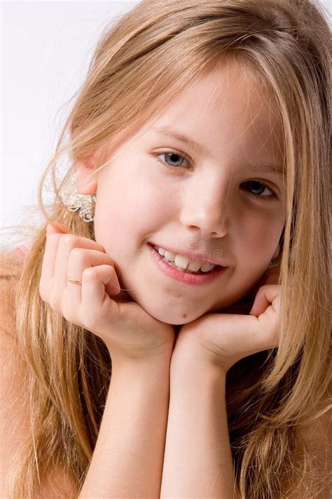 Happy Young Girl Stock Image - Image: 6886011