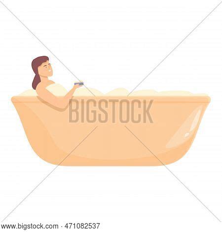 Hot Bath Icon Cartoon Vector Photo Free Trial Bigstock