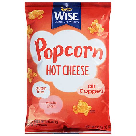Wise Popcorn Hot Cheese Air Popped Oz Shop Carlie C S