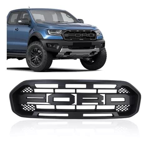 Grade Frontal Raptor Ford Ranger Moldura Preta Parcelamento