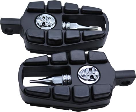 Amazon FATECIM Motorcycle Skull Mini Floorboards Foot Pegs Pedals