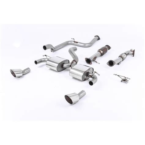 Milltek Exhaust Ford FOCUS MK2 RS 2 5T 305PS Turbo Back Exhaust