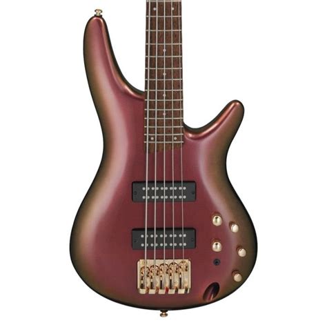 Ibanez Sr305edx Electric 5 String Bass Rose Gold Chameleon