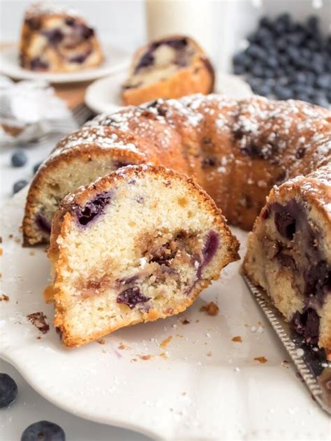 Blueberry Sour Cream Coffee Cake Foodtalk