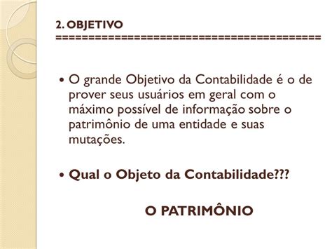 Contabilidade IntrodutÓra Ppt Carregar