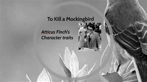 😂 Character Traits For Atticus In To Kill A Mockingbird What Are The