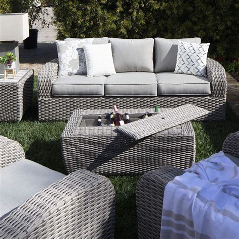 Grey Rattan Garden Furniture Sets