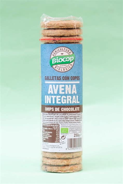 Galleta Avena Integral Con Chocolate ECO Casa Perris