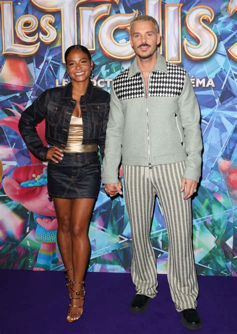 M Pokora Et Christina Milian Belle Sortie En Famille Avec Leurs