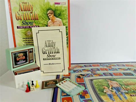 Vtg The Andy Griffith Show Trivia Board Game Talicor 1998 Made In Usa Ebay