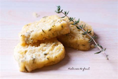 Sablés apéritif chèvre thym pour apéros printaniers Recette apéro