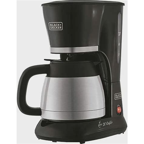 Cafeteira Elétrica Jarra Inox 25 Xícaras Black Decker 127V no Shoptime